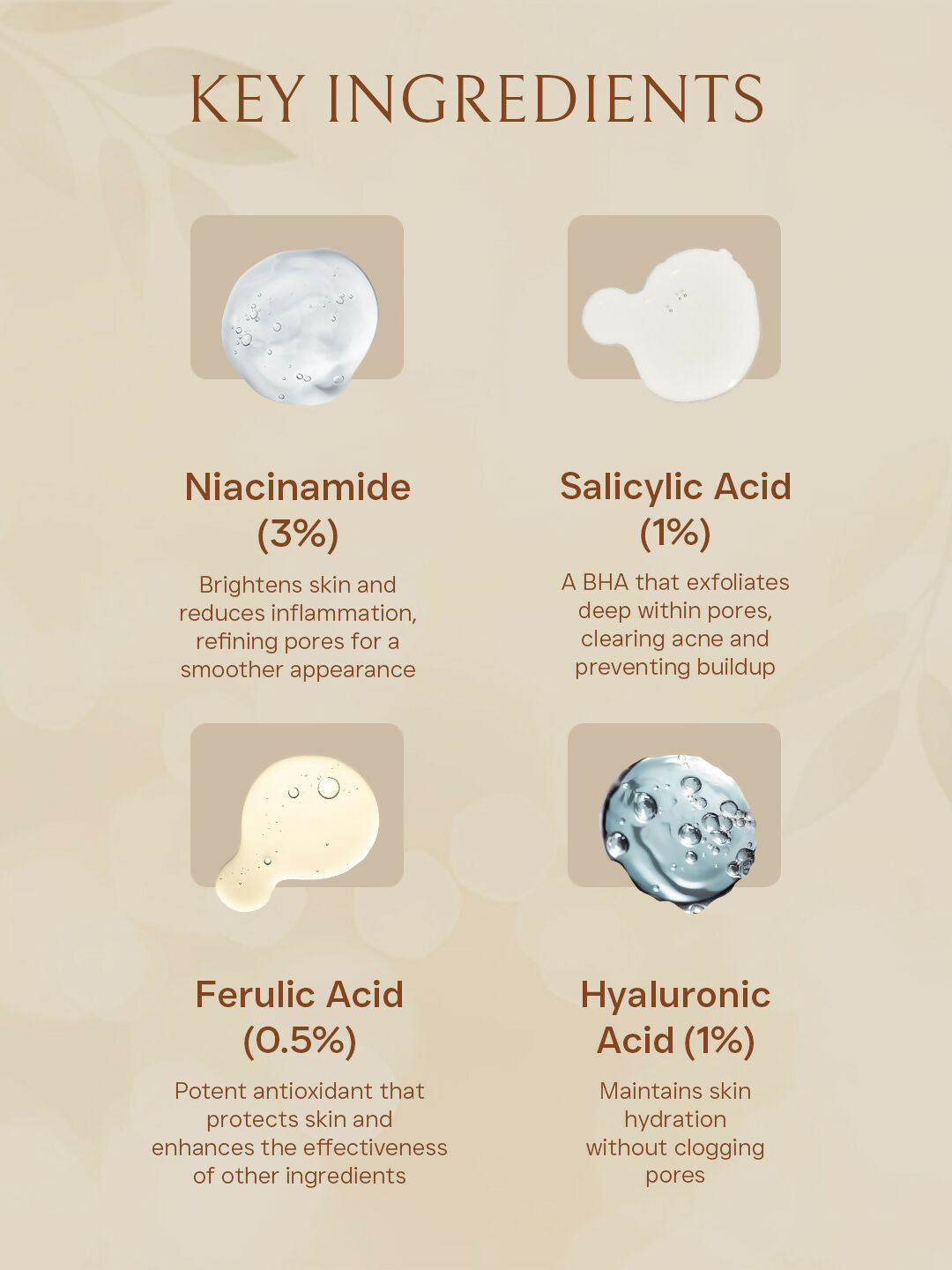 Flawora 24K Gold Face Serum For Brightening, Anti-Aging And Anti Acne Serum To Reduce Blackheads And Open Pores 