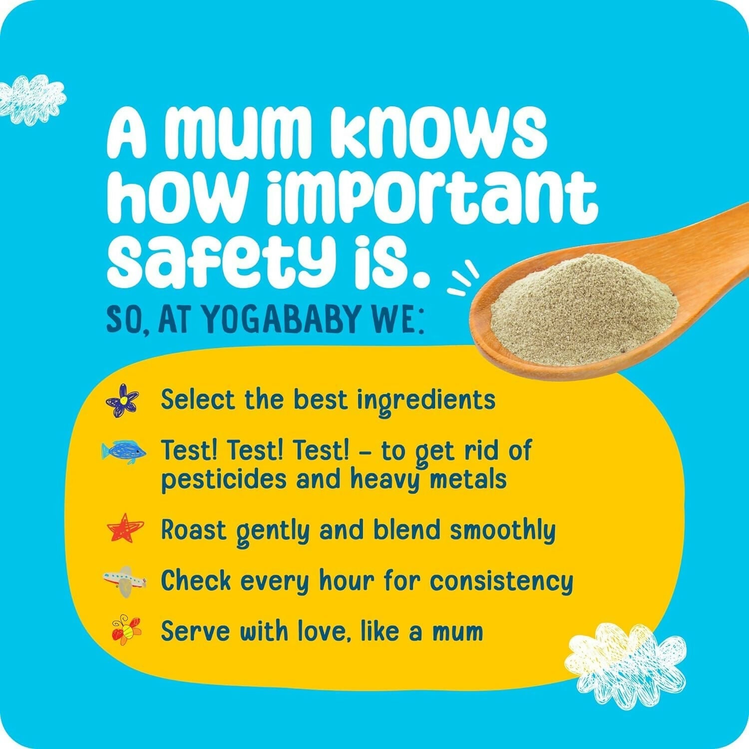 Yogabar Yogababy Oats, Dates & Millet Mix, Healthy Porridge Mix For Infants, Kids