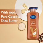 Vaseline Cocoa Glow Lotion With Rosy Lip Tin For Glowing Skin & Sheer Pink Tint