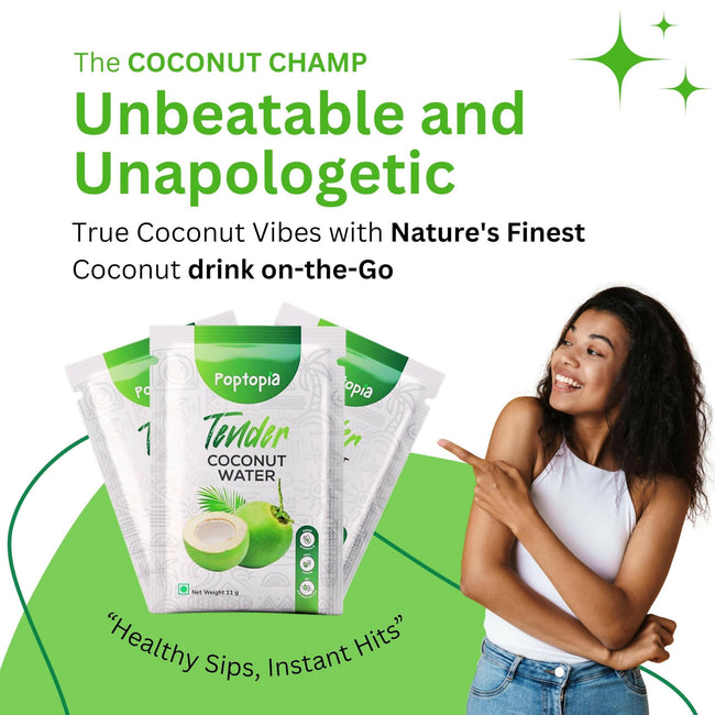Poptopia Tender Coconut Water Powder Main Image