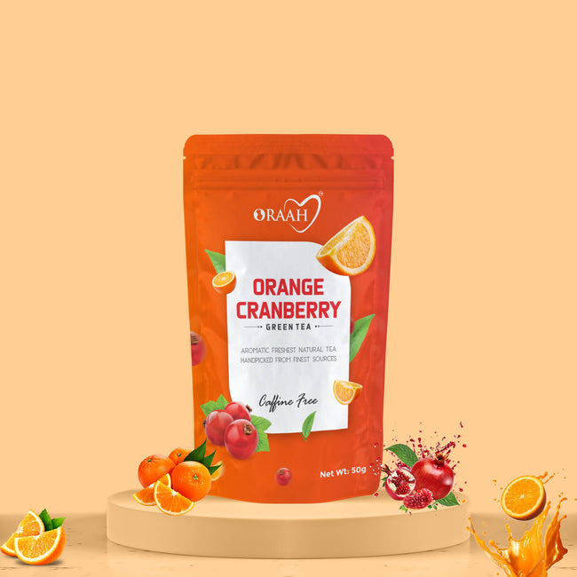 Oraah Cranberry Orange Green Tea Hover Image