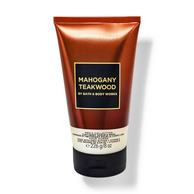Bath & Body Works Mahogany Teakwood Body Scrub Hover Image