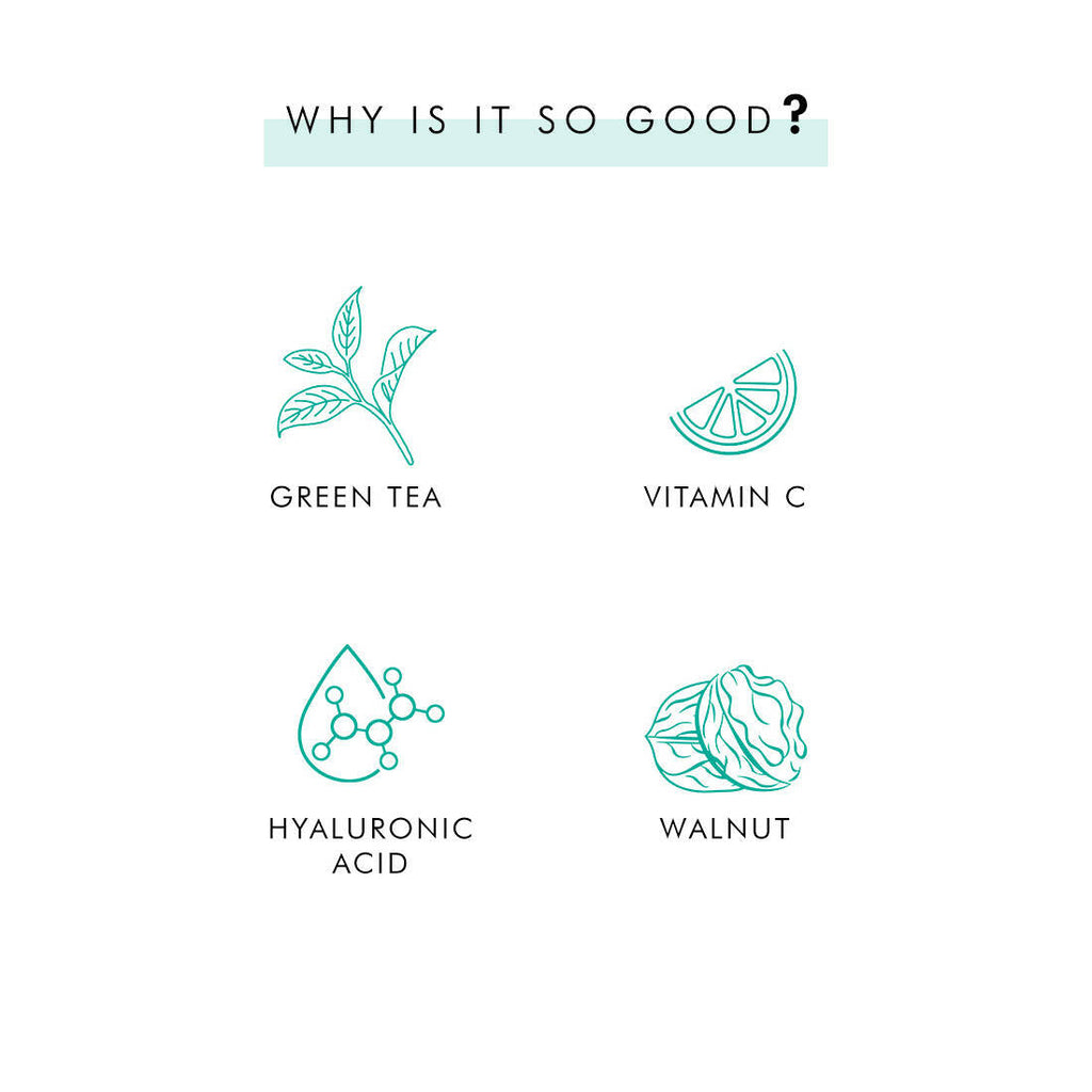 mCaffeine Green Tea Quick Face Detox Kit