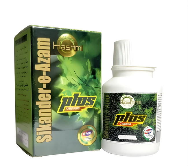 Hashmi Sikander-E-Azam Plus Capsule – May Support Men's Wellness & Vitality Hover Image