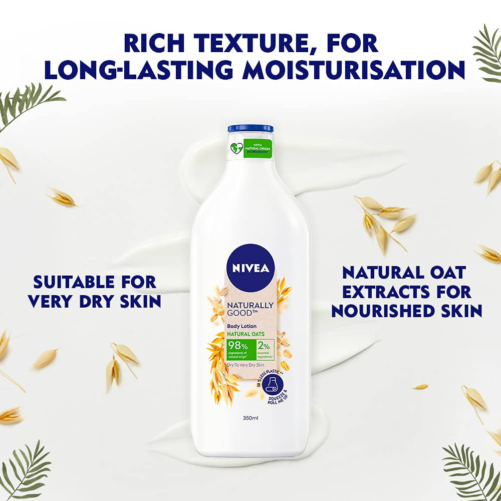 Nivea Naturally Good Body Lotion - Natural Oats
