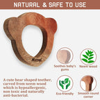 Matoyi Maraca Rattle, Fishy Rattle & Teether Bear Shaped Combo