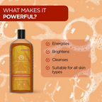 The Man Company Perfumed Body Wash- Bergamot & Mandarin Glowing & Bright Skin With Turmeric & Orange Peel Extract