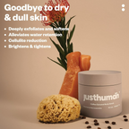JustHuman Coffee Caramel Body Scrub
