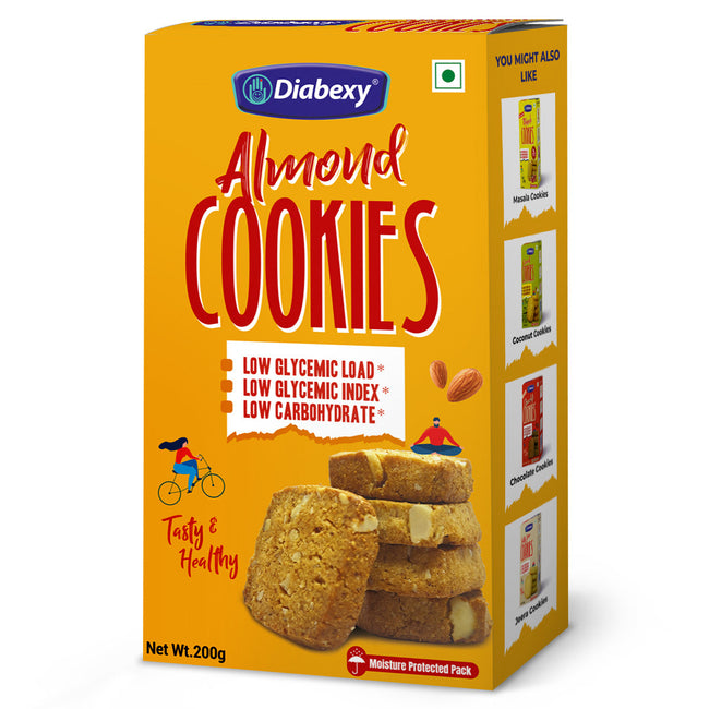 Diabexy Almond Cookies Hover Image