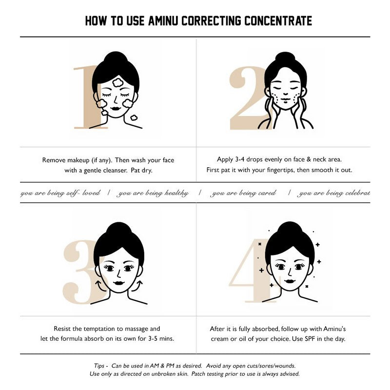 Aminu Brighten Correcting Concentrate For Pigmentation, Uneven Skintone