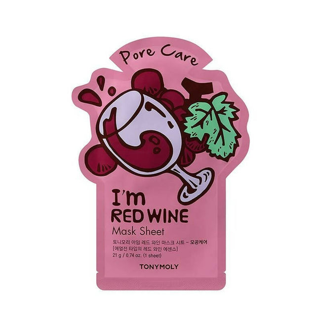 Tonymoly I'M Red Wine Mask Sheet - Korean Skincare Hover Image