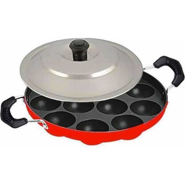 Non-Stick Appam Patra Paniyaram Pan Hover Image