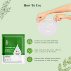 Bake 2% Salicylic Acid Sheet Mask For Black Heads, Oily And Acne Prone Skin