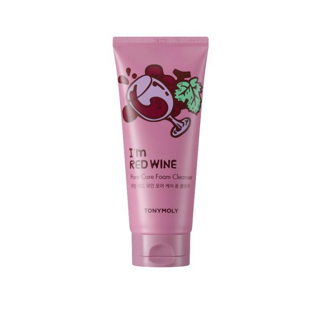 Tonymoly I'M Red Wine Pore Care Foam Cleanser Hover Image