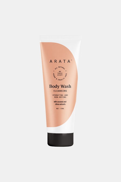 Arata Natural Hydrating & Non-Drying Body Wash With Coconut & Citrus Extracts