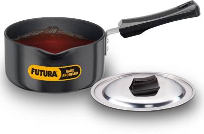 Hawkins Futura Sauce Pan 16 cm Diameter with Lid 1.5 L (AS15S) Hover Image