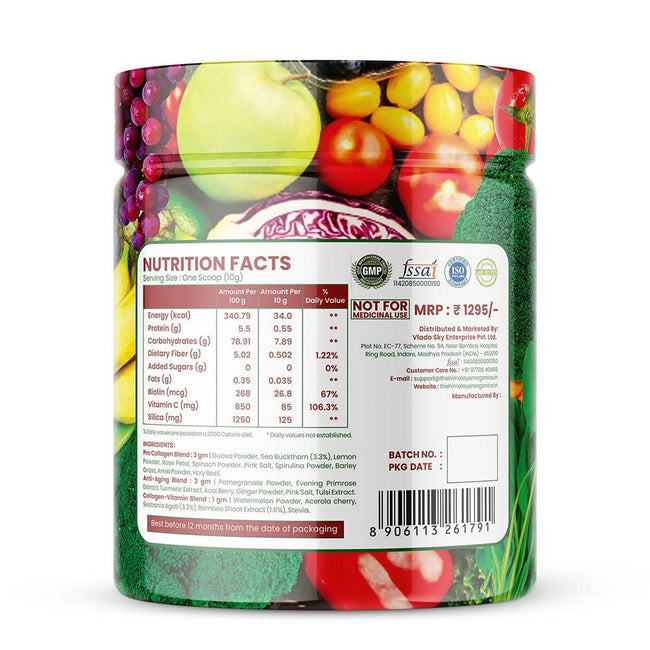 Himalayan Organics Plant Based Collagen Builder Powder Main Image
