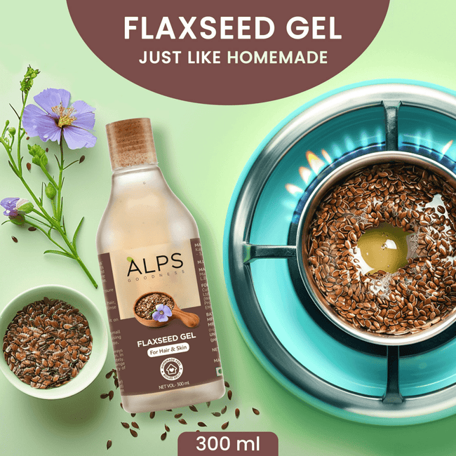Alps Goodness Flaxseed Gel For Hair & Skin Main Image