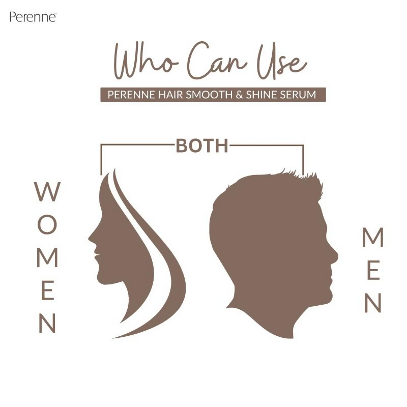 Perenne Hair Smooth & Shine Serum With SPF