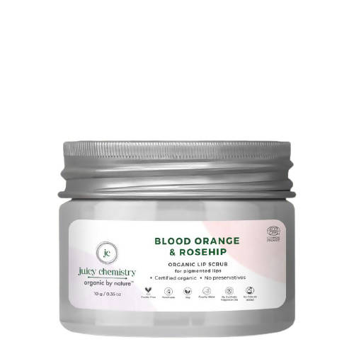 Juicy Chemistry Blood Orange & Rosehip Lip Scrub Hover Image