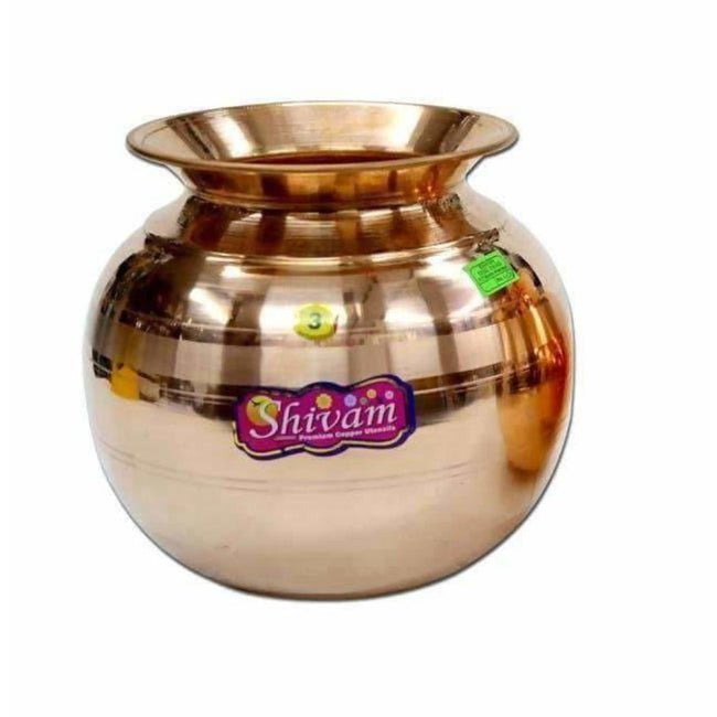 Shivam Copper Pot - Water Storage Pot Hover Image