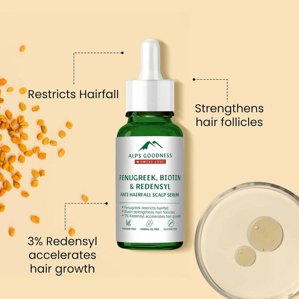 Alps Goodness Fenugreek, Biotin and Redensyl Anti Hairfall Scalp Serum