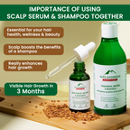 Alps Goodness Anti Hairfall Solution Combo (Anti Hairfall Shampoo & Anti Hairfall Scalp Serum)