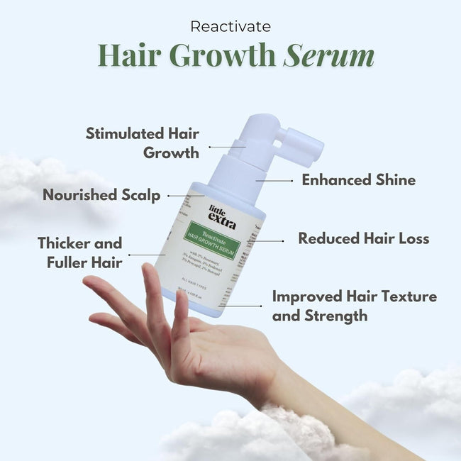 Little Extra Reactivate Hair Growth Serum Main Image