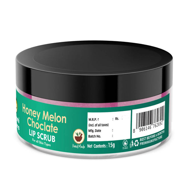 Lakshmi Krishna Naturals Honey Melon choclate Lip Scrub Main Image