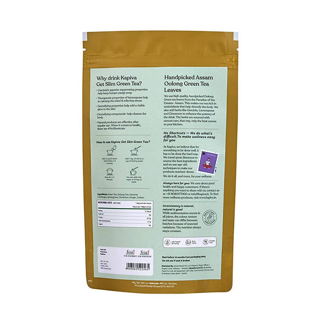 Kapiva Ayurveda Get Slim Green Tea Main Image
