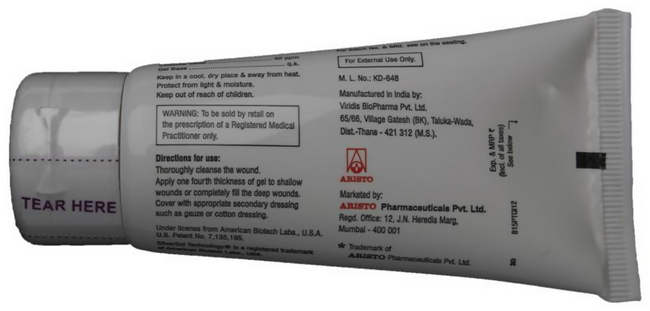 Megaheal Wound Dressing Gel with Colloidal Silver Main Image