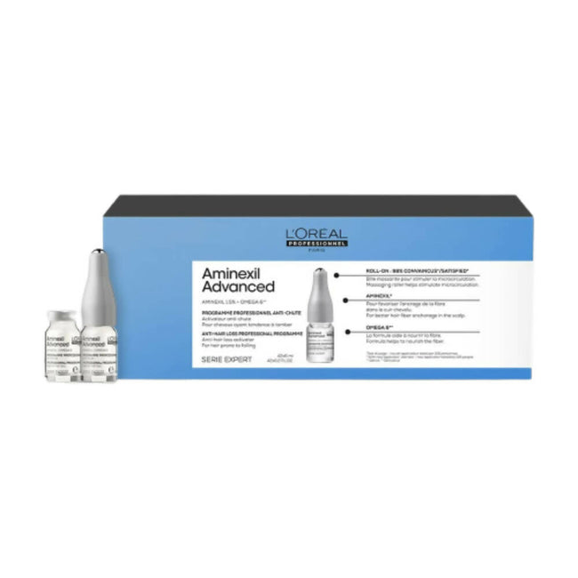 L'Oreal Paris Professionnel Scalp Advanced Anti-Hair Loss Activator Programme & Aminexil Advanced & With Omega 6 Hover Image