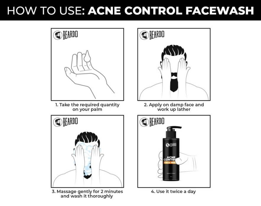 Beardo Acne Control Face Wash