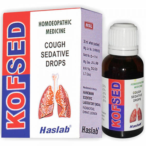 Haslab Homeopathy Kofsed Cough Sedative Drops Hover Image