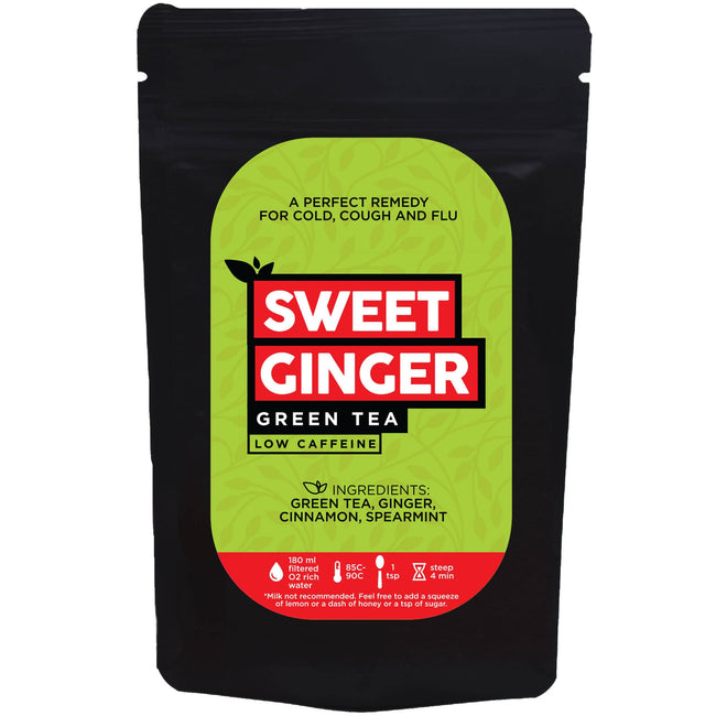 The Tea Trove - Sweet Ginger Green Tea Hover Image