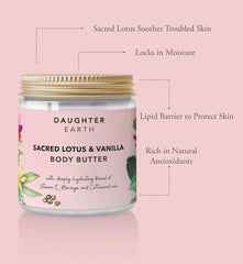 Daughter Earth Sacred Lotus & Vanilla Body Butter