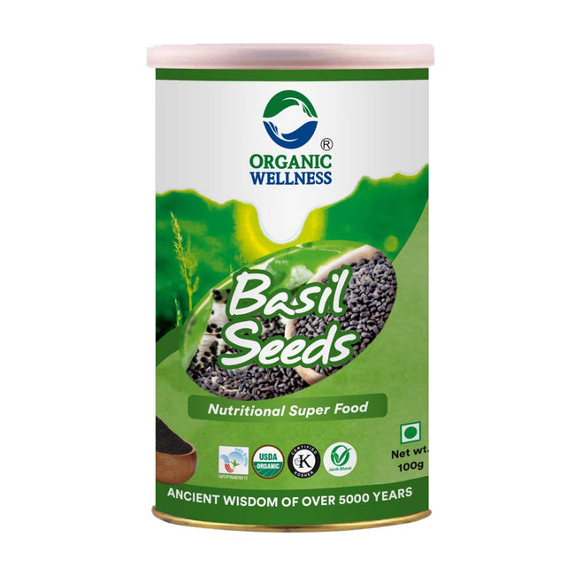 Organic Wellness Basil Seeds Hover Image