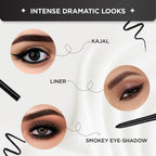 BELLAVITA Intense Drama Waterproof Eyeliner, Black, Matte Finish, Smudge - Proof, Fast - Drying, Felt Tip Applicator, Enriched with Biotin, 3.5 ml - Vamzn#