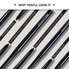 BELLAVITA Intense Drama Waterproof Eyeliner, Black, Matte Finish, Smudge - Proof, Fast - Drying, Felt Tip Applicator, Enriched with Biotin, 3.5 ml - Vamzn#