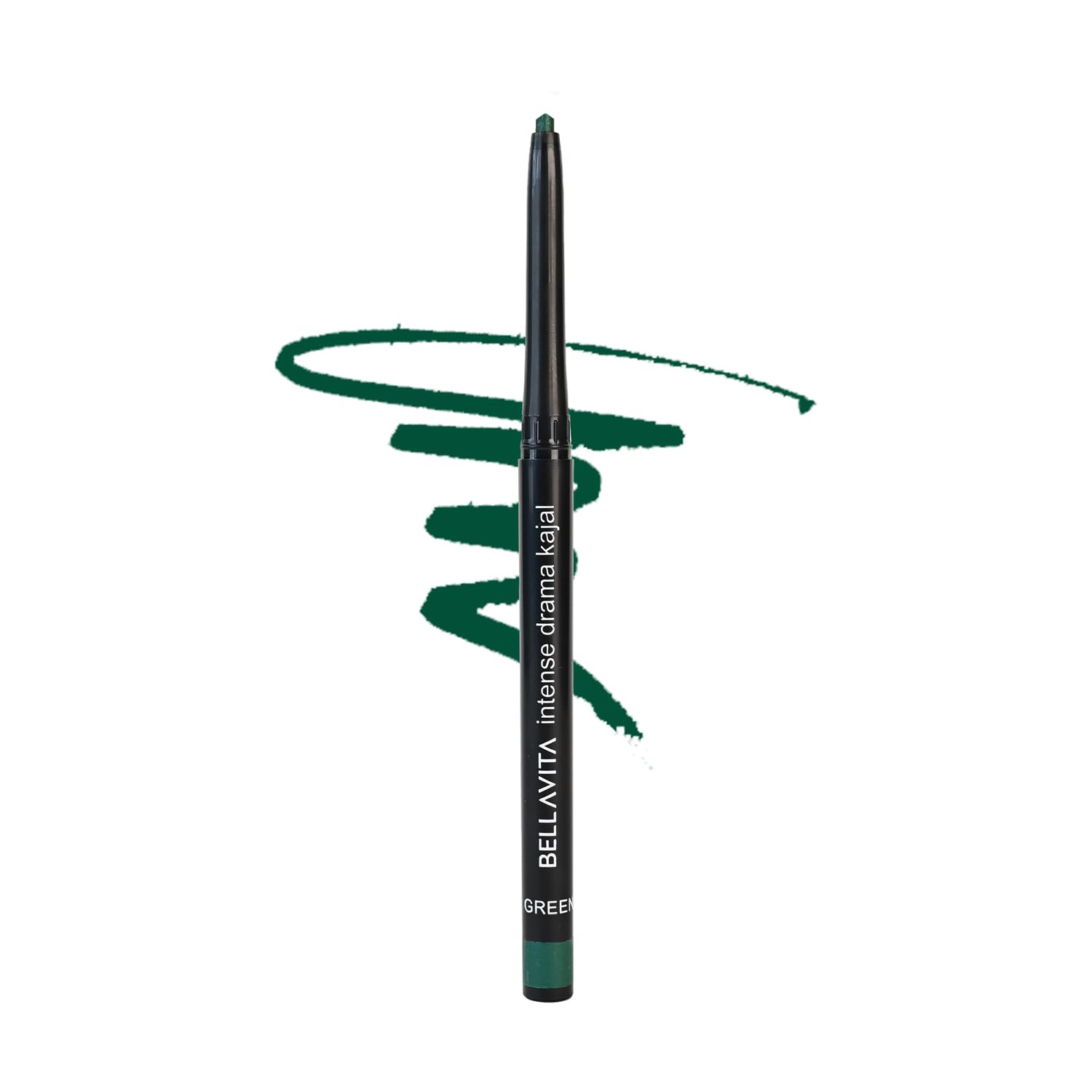 BELLAVITA Intense Drama Waterproof Eyeliner, Black, Matte Finish, Smudge - Proof, Fast - Drying, Felt Tip Applicator, Enriched with Biotin, 3.5 ml - Vamzn#