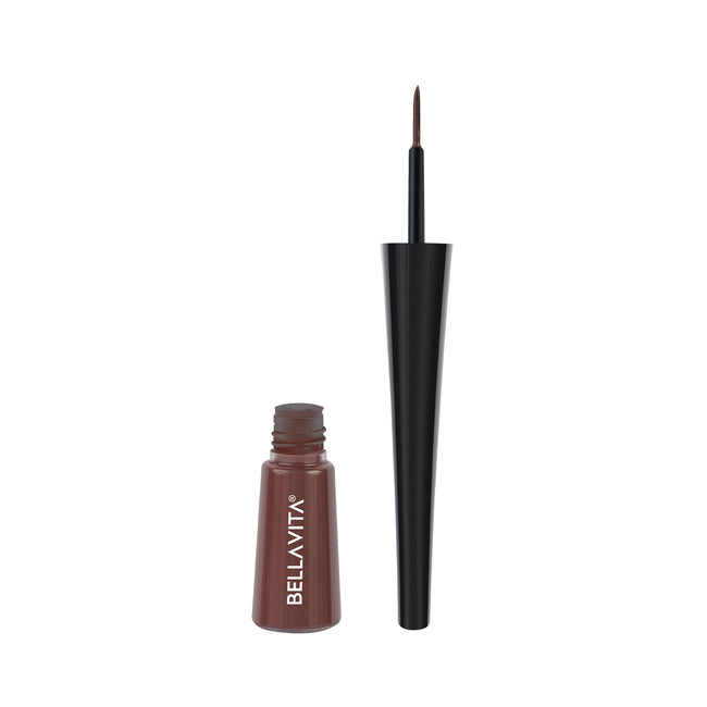BELLAVITA Intense Drama Waterproof Eyeliner, Black, Matte Finish, Smudge-Proof, Fast-Drying, Felt Tip Applicator, Enriched with Biotin, 3.5 ml Main Image