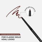 BELLAVITA Intense Drama Waterproof Eyeliner, Black, Matte Finish, Smudge - Proof, Fast - Drying, Felt Tip Applicator, Enriched with Biotin, 3.5 ml - Vamzn#