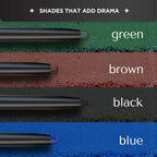 BELLAVITA Intense Drama Waterproof Eyeliner, Black, Matte Finish, Smudge - Proof, Fast - Drying, Felt Tip Applicator, Enriched with Biotin, 3.5 ml - Vamzn#