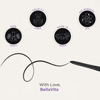 BELLAVITA Intense Drama Waterproof Eyeliner, Black, Matte Finish, Smudge - Proof, Fast - Drying, Felt Tip Applicator, Enriched with Biotin, 3.5 ml - Vamzn#