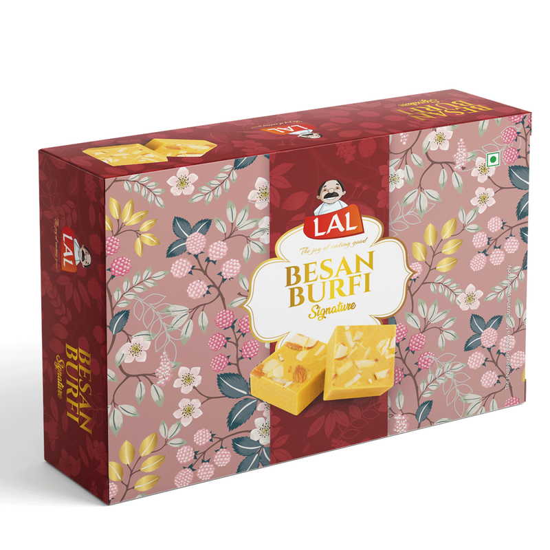 Lal Sweets Besan burfi