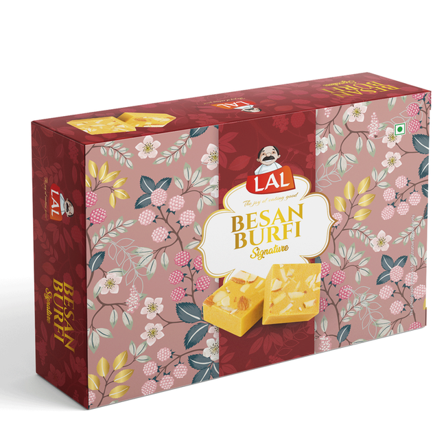 Lal Sweets Besan burfi Hover Image