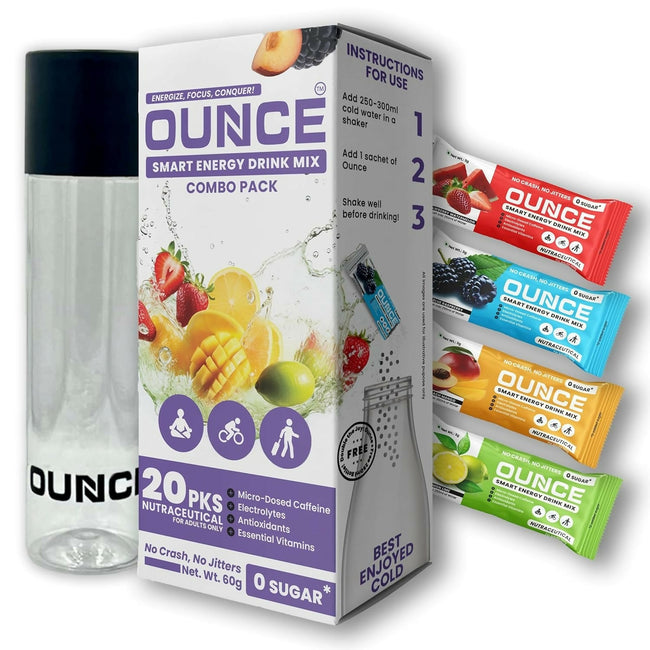 DrinkOunce Energy Drink Powder + Electrolyte Powder Hover Image