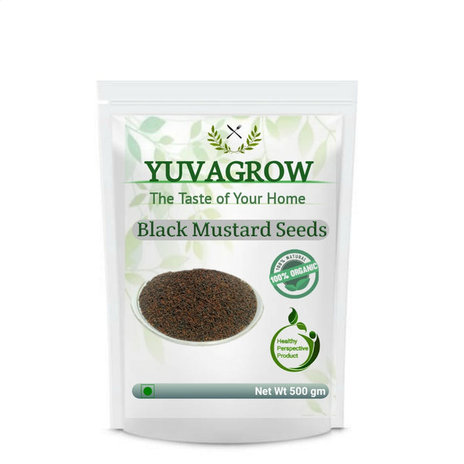 Yuvagrow Raw Black Mustard Seeds Hover Image
