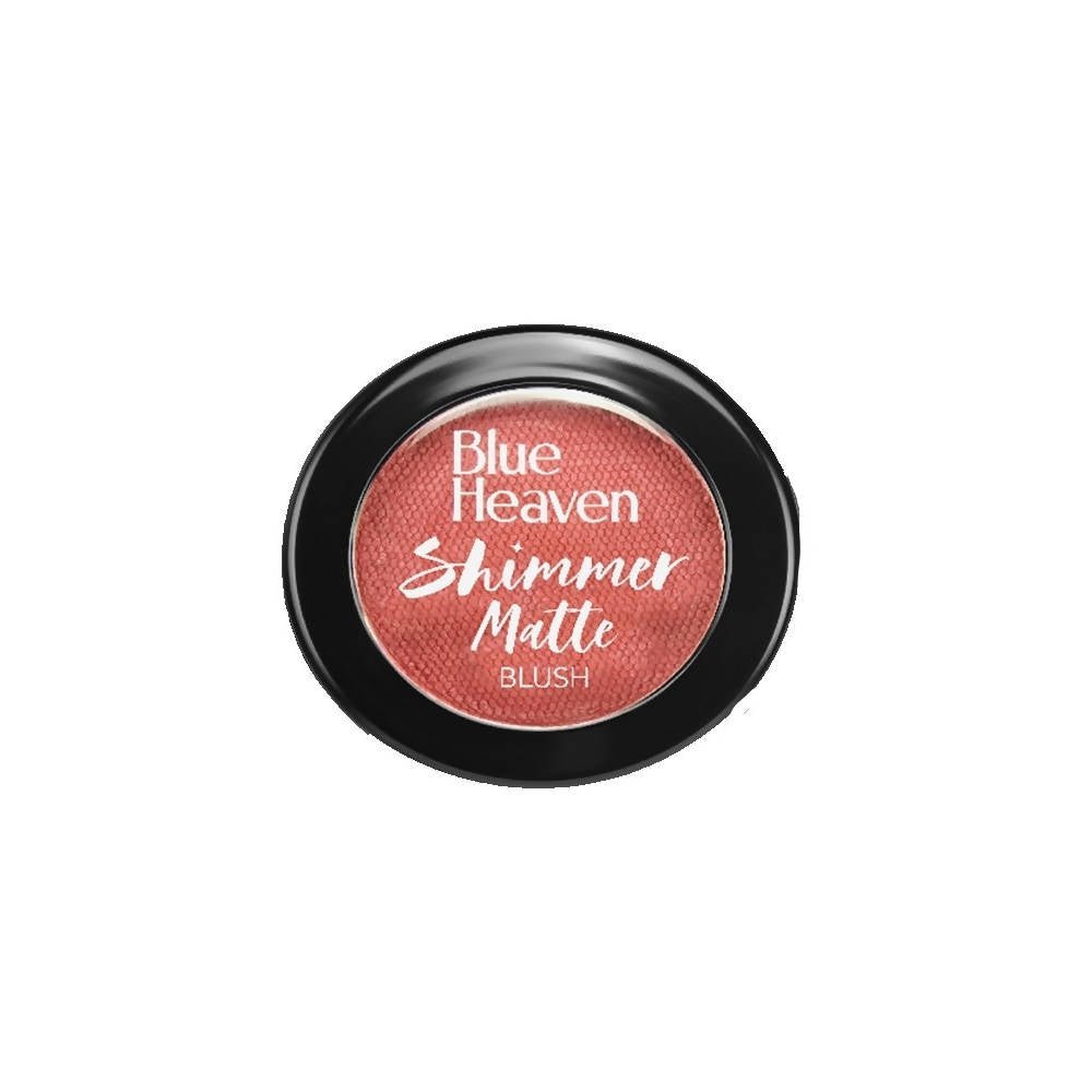 Blue Heaven Shimmer Matte Blush Shade 502 - Vamzn#