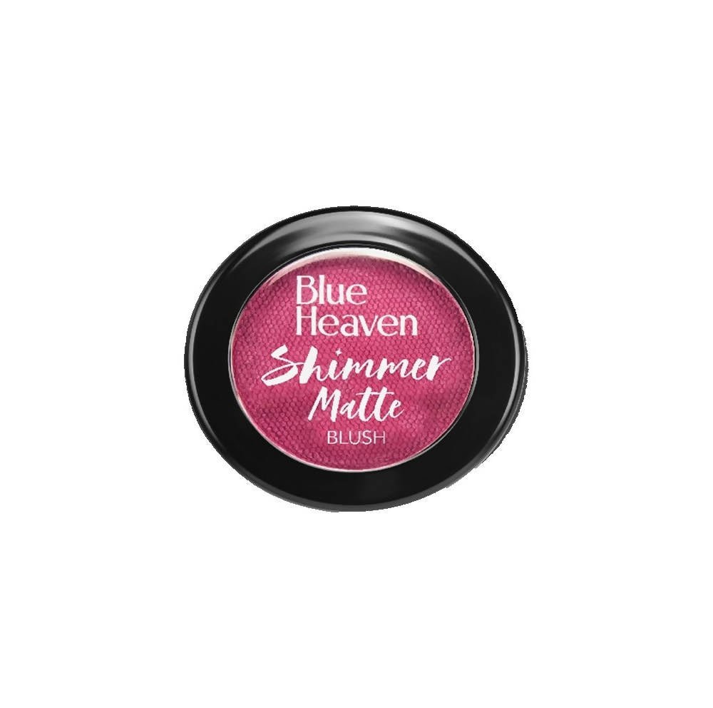Blue Heaven Shimmer Matte Blush Shade 504 - Vamzn#